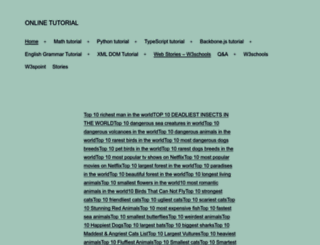 tutorialspointexamples.com screenshot