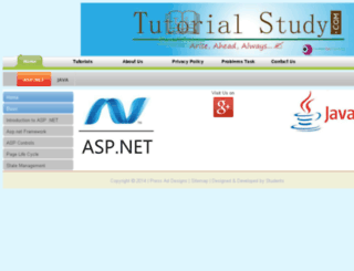 tutorialstudy.com screenshot