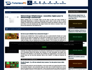 tutoriauxpc.com screenshot