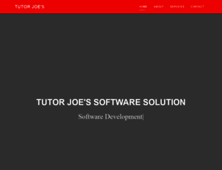 tutorjoes.com screenshot