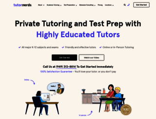 tutornerds.com screenshot