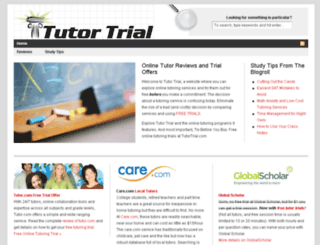 tutortrial.com screenshot