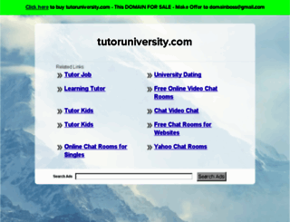 tutoruniversity.com screenshot