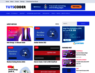 tutscoder.com screenshot