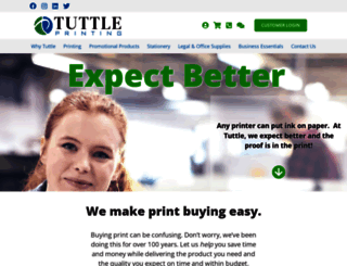 tuttleprinting.com screenshot