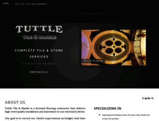 tuttletileandmarble.com screenshot