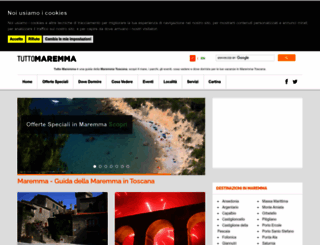 tuttomaremma.com screenshot