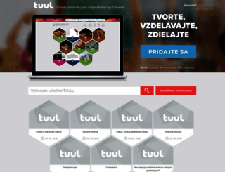 tuul.sk screenshot