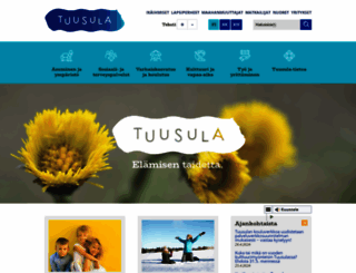 tuusula.fi screenshot