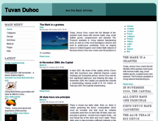 tuvan-duhoc.com screenshot
