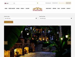 tuvanahotel.com screenshot