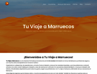 tuviajeamarruecos.com screenshot