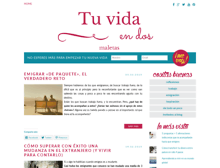 tuvidaendosmaletas.com screenshot