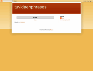 tuvidaenphrases.blogspot.com screenshot