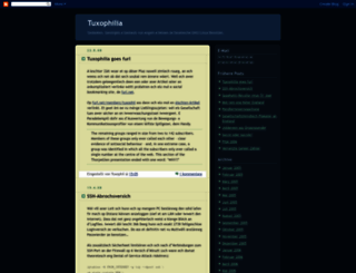 tuxophilia.blogspot.com screenshot