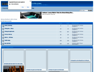tuyensinh.forumvi.com screenshot