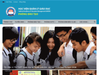 tuyensinhdaotao.niem.edu.vn screenshot