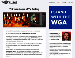 tv-calling.com screenshot