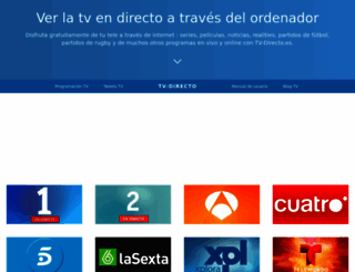 tv-directo.es screenshot