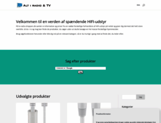 tv-radio-shoppen.dk screenshot