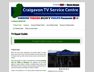 tv-repairs-dublin.com screenshot
