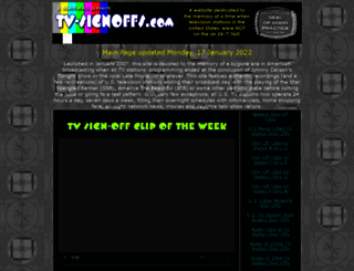 tv-signoffs.com screenshot