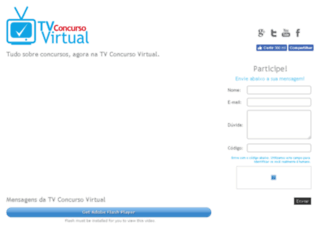 tv.concursovirtual.com.br screenshot