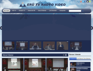 tv.erciyes.edu.tr screenshot