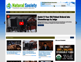tv.naturalsociety.com screenshot