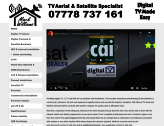 tvaerialandsatelliteservices.co.uk screenshot