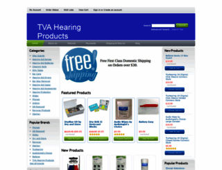 tvahearingproducts.com screenshot