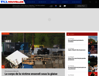 tvanouvelles.ca screenshot