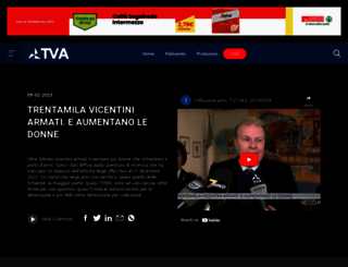 tvavicenza.gruppovideomedia.it screenshot