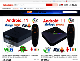 tvbox.es.aliexpress.com screenshot