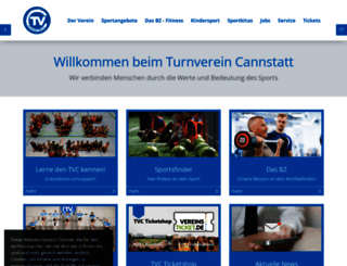 tvcannstatt.de screenshot