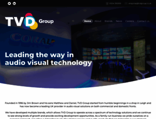 tvdgroup.co.uk screenshot