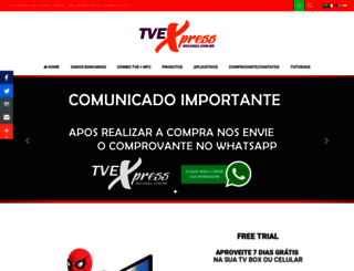 tvexpressrecarga.com.br screenshot