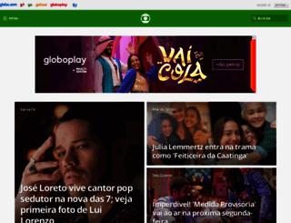 tvglobo.com.br screenshot