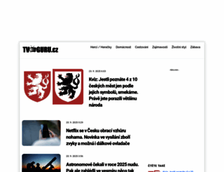 tvguru.cz screenshot