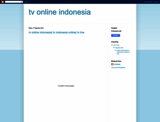 tvindonesia-online.blogspot.com screenshot