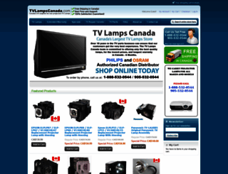 tvlampscanada.com screenshot