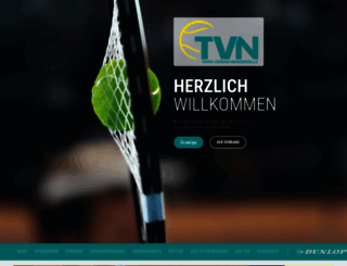 tvn-tennis.de screenshot