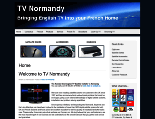 tvnormandy.co.uk screenshot