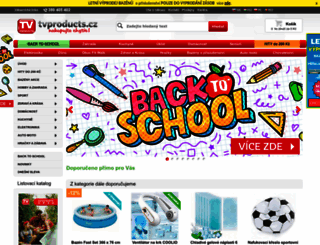 tvproducts.cz screenshot