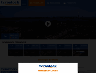 tvrostock.de screenshot