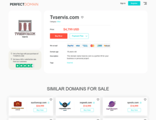 tvservis.com screenshot