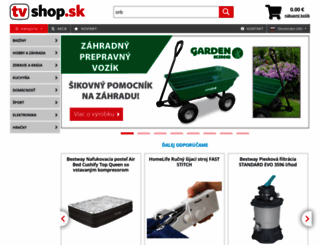 tvshop.sk screenshot