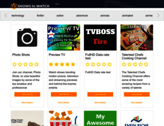 tvshowstowatch.com screenshot