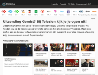 tvuitzendinggemist.nl screenshot