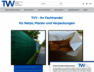 tvv-verpackungen.de screenshot